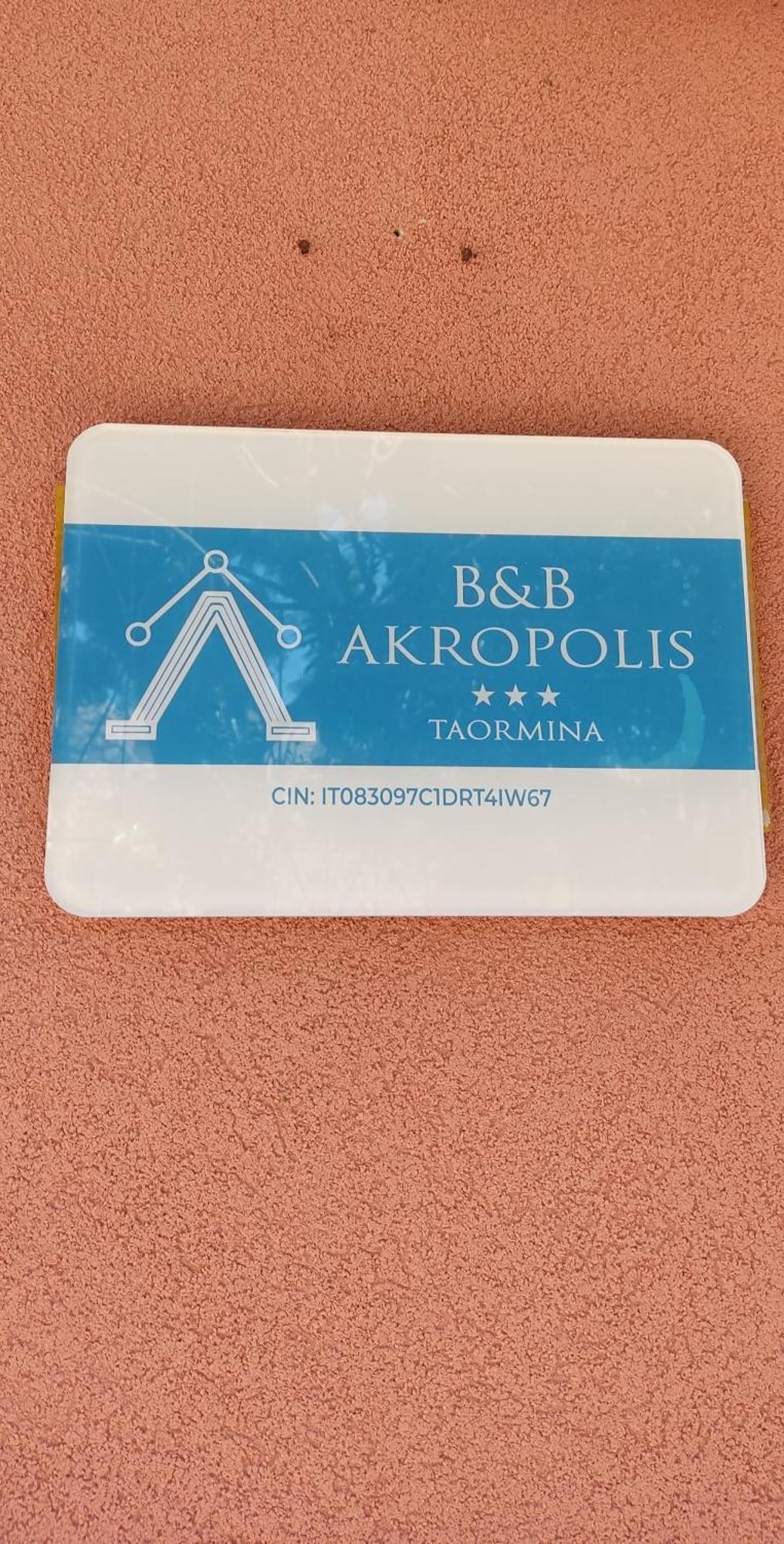 B&B Akropolis Taormina Zewnętrze zdjęcie